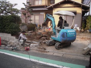 東区香住ヶ丘　I様邸　駐車場増設工事