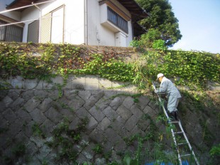 太宰府市観世音寺　T様邸　土間コンクリート、フェンス工事