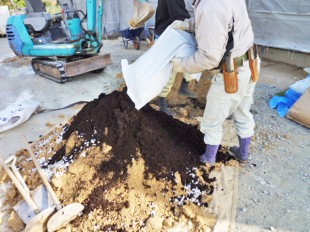 大野城市スイーツショップ　「バニラの実」様　庭園植栽工事