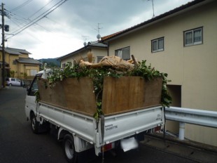 大野城市横峰　M様邸　剪定工事