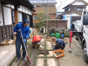 唐津市浜玉町　造園工事