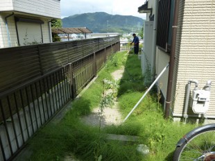 筑紫野市牛島 除草作業